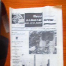 Coleccionismo de Revistas y Periódicos: REUS SEMANAL -GUIA DE LA CIUDAD -DICIEMBRE 1973
