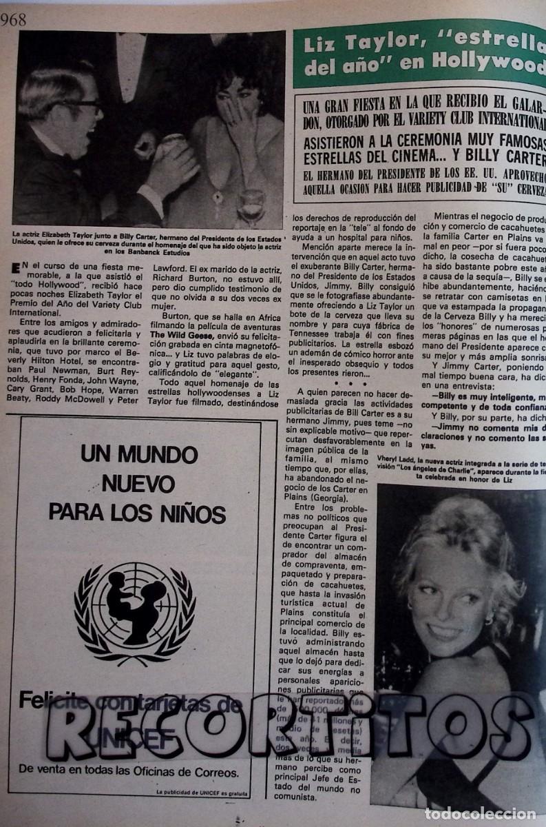 Coleccionismo de Revistas y Peri&oacute;dicos: CHERYL LADD LOS ANGELES DE CHARLIE elizabeth taylor liz
