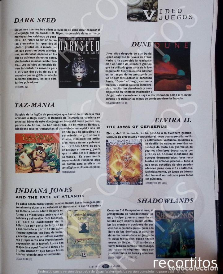 Coleccionismo de Revistas y Peri&oacute;dicos: VIDEO JUEGOS DUNE CARKSEED TAZMANIA