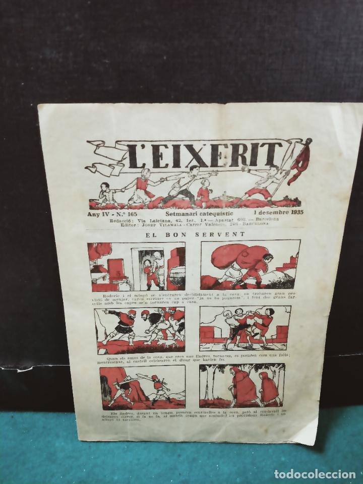 Sammeln von Zeitschriften und Zeitungen: L'EIXERIT N&ordm; 165. SEMANARI CATEQUISTIC 26 ABRIL 1935.