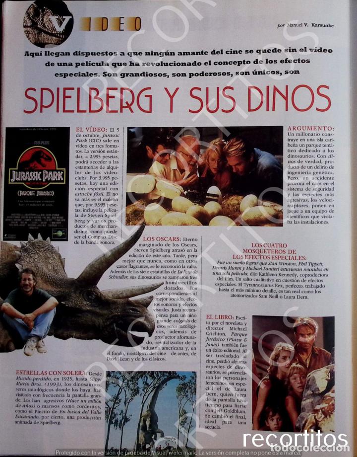 Coleccionismo de Revistas y Peri&oacute;dicos: JURASSIC PARK STEVEN SPIELBERG