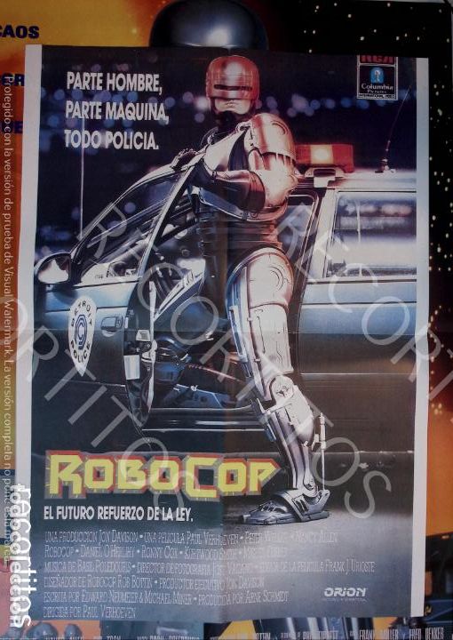 Coleccionismo de Revistas y Peri&oacute;dicos: POSTER ROBOCOP