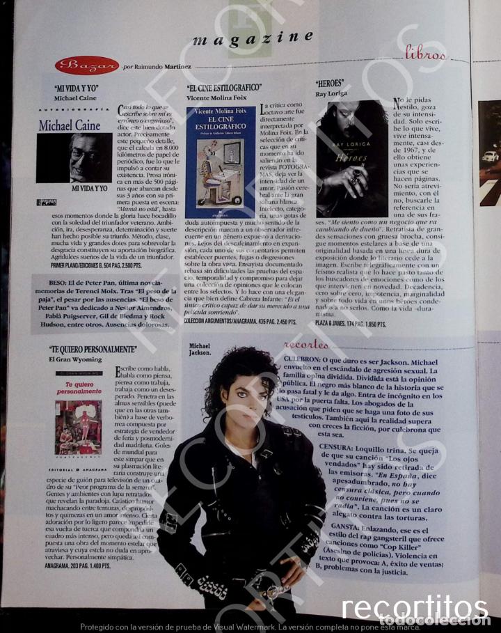 Coleccionismo de Revistas y Peri&oacute;dicos: MICHAEL JACKSON CAINE