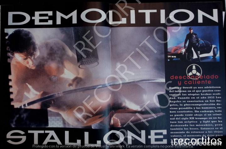 Coleccionismo de Revistas y Peri&oacute;dicos: SYLVESTER STALLONE SANDRA BULLOCK DEMOLITION MAN
