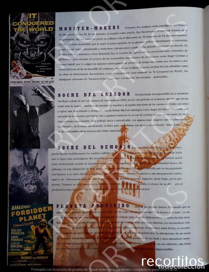 Sammeln von Zeitschriften und Zeitungen: PLANETA PROHIBIDO LA NOCHE DEL CAZADOR ANTHONY QUINN