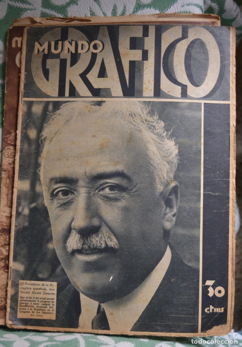 Coleccionismo de Revistas y Peri&oacute;dicos: MUNDO GR&Aacute;FICO: n&ordm; 1050 (15-12-31). Reportajes. El movimiento revolucionario contra la dictadura que