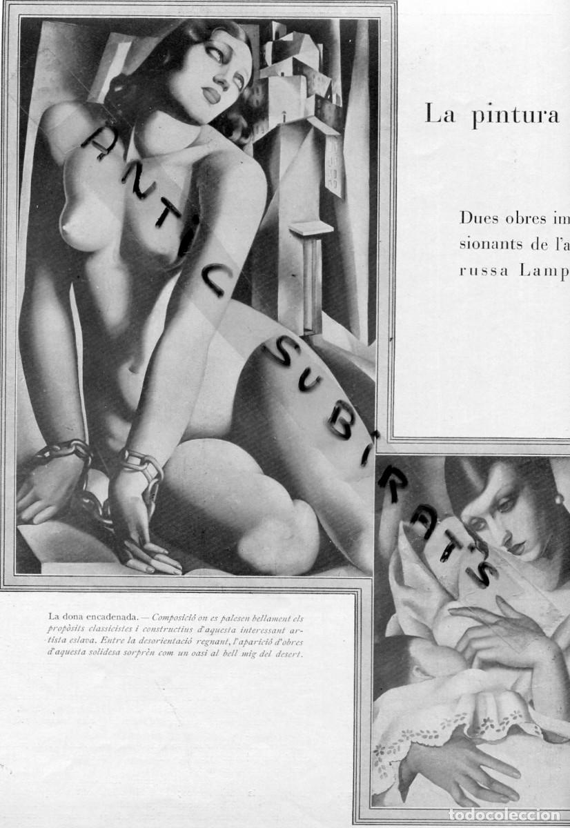 Collezionismo di Riviste e Giornali: REVISTA A&Ntilde;O 1929 PINTORA RUSA LAMPICKA SOMBREROS DE MODAS BADIA TRAJE VESTIDO TIPICO DE FRAGA