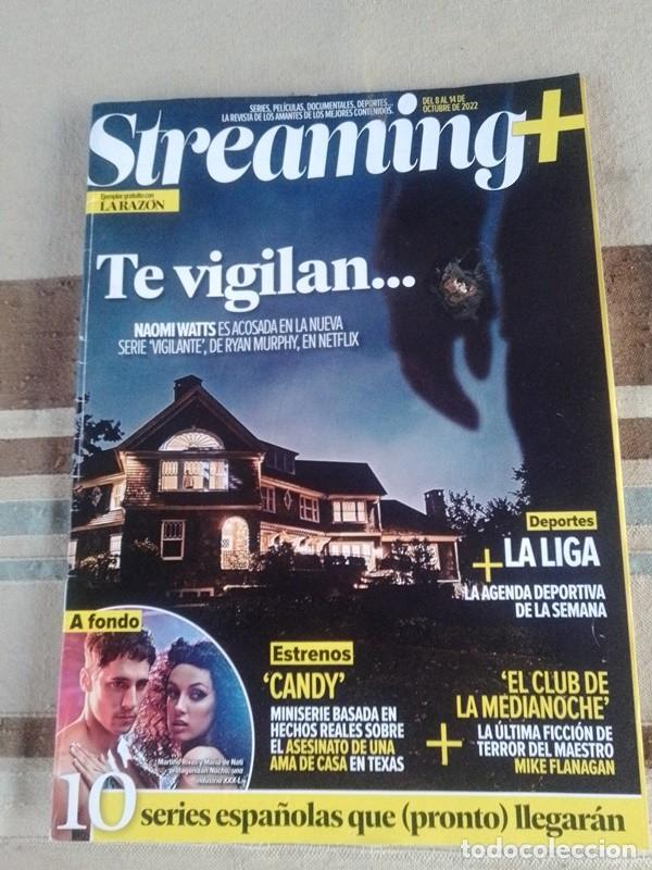 Collezionismo di Riviste e Giornali: revista Streqming+ suplemento La Raz&oacute;n 8-14 octubre 2022