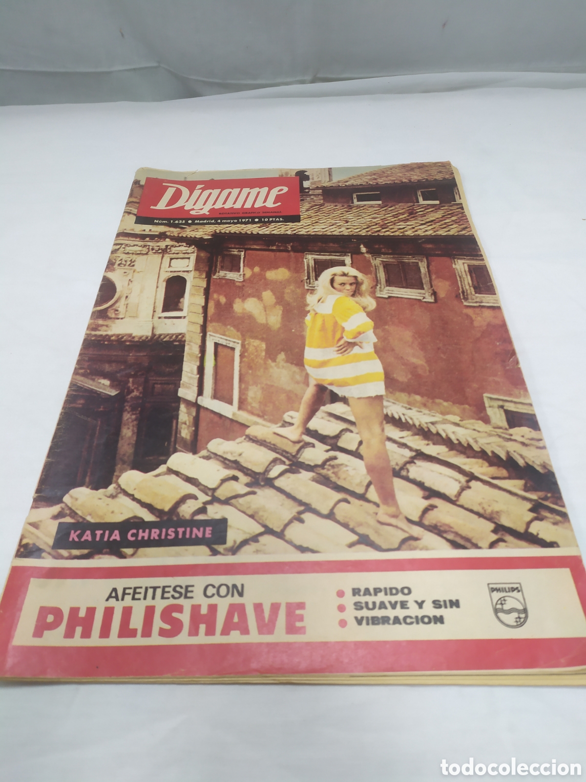 Collection Magazines and Newspapers: Revista D&iacute;game n&uacute;mero 1635. Mayo 1971