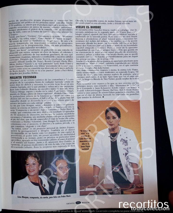 Coleccionismo de Revistas y Peri&oacute;dicos: lola flores lina morgan