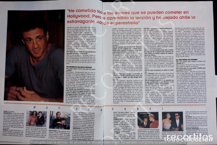 Coleccionismo de Revistas y Peri&oacute;dicos: SYLVESTER STALLONE