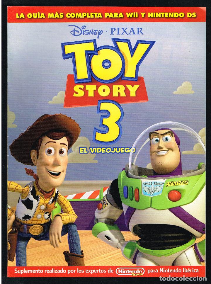 Coleccionismo de revistas y peri&oacute;dicos: TOY STORY 3. EL VIDEOJUEGO - GUIA COMPLETA WII Y NINTENDO DS - SUPLEMENTO NINTENDO ACCION