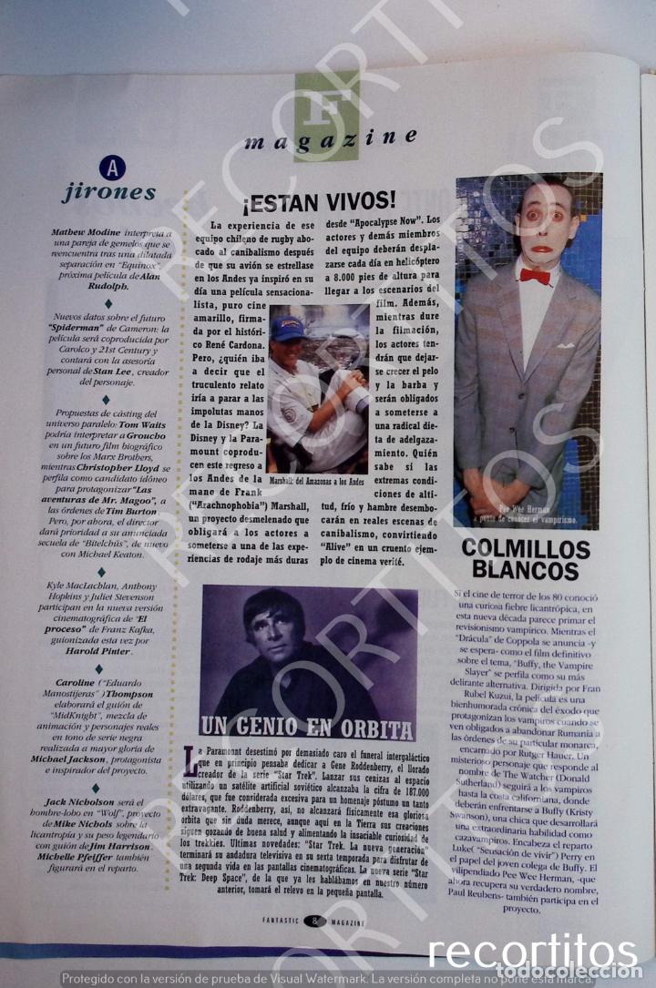 Coleccionismo de revistas y peri&oacute;dicos: PEE WEE HERMAN GENE RODDENBERRY STAR TREK