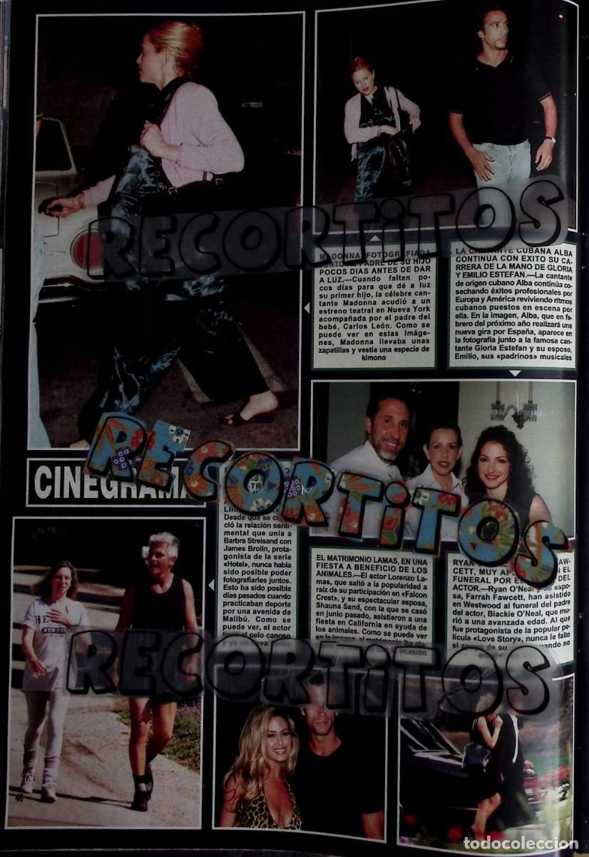 Coleccionismo de Revistas y Peri&oacute;dicos: gloria estefan madonna carlos leon lorenzo lamas barbra streisand farrah fawcett