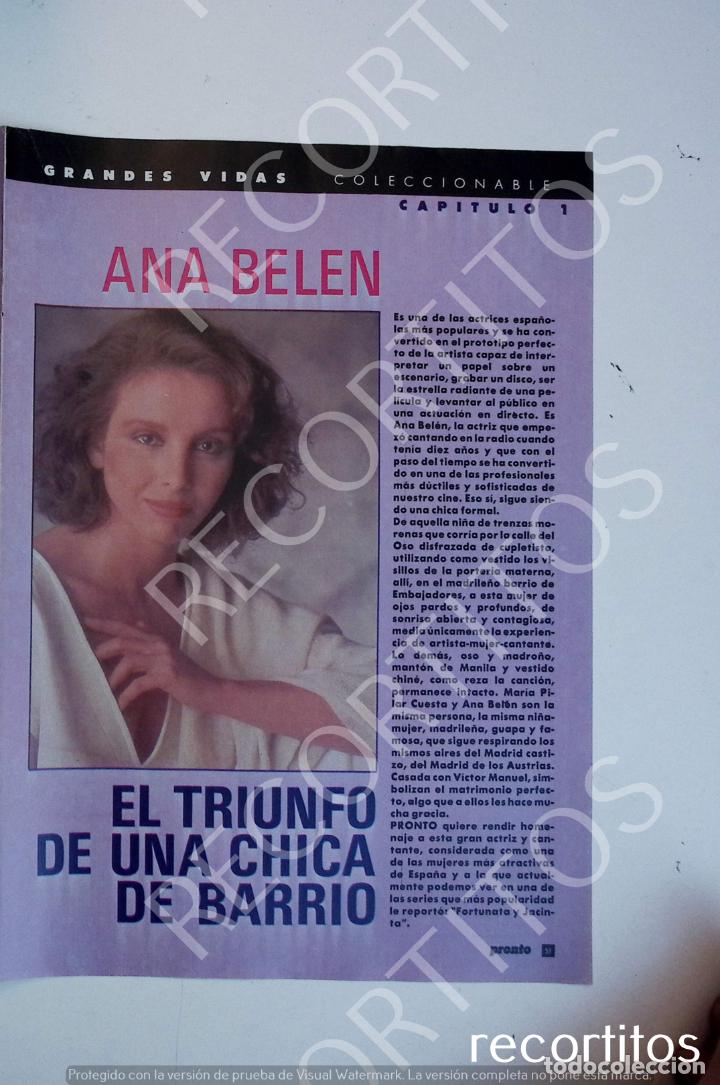Coleccionismo de Revistas y Peri&oacute;dicos: ANA BELEN GRANDES VIDAS CAPITULO 1