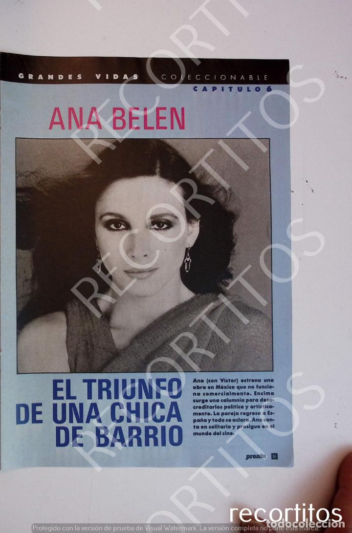 Coleccionismo de Revistas y Peri&oacute;dicos: ANA BELEN GRANDES VIDAS CAPITULO 6
