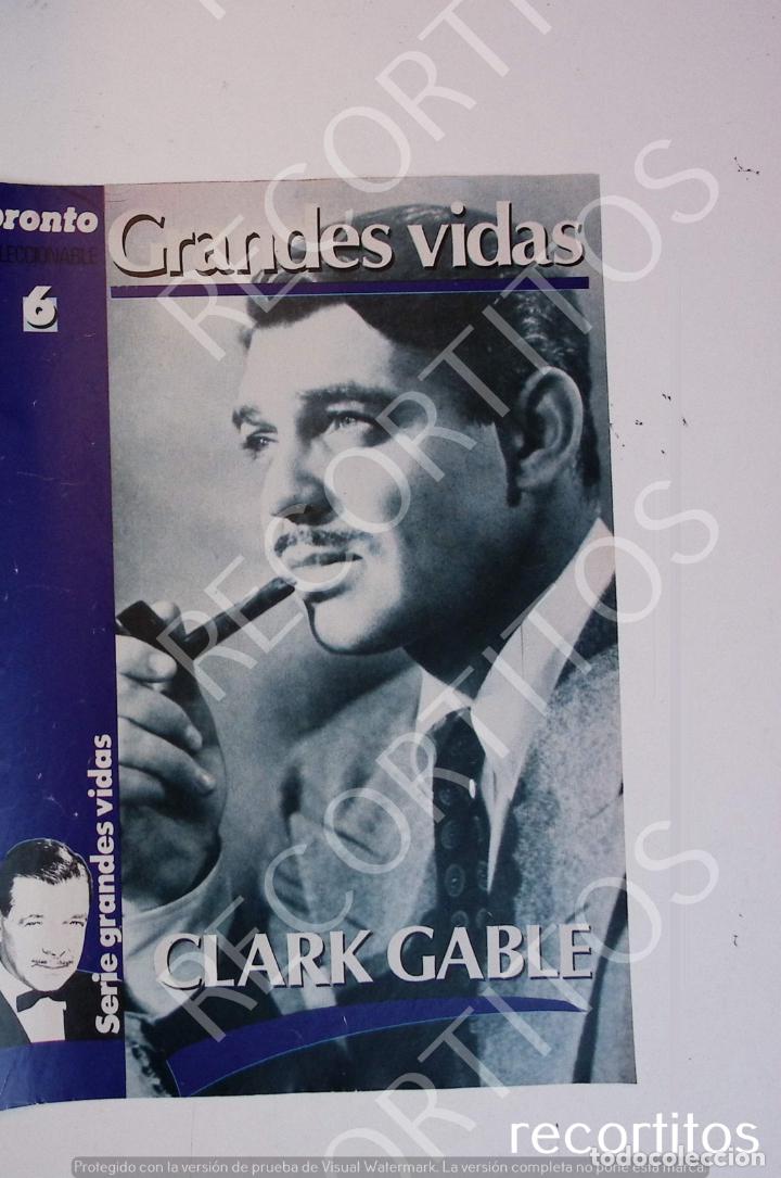 Collezionismo di Riviste e Giornali: CLARK GABLE GRANDES VIDAS CAPITULO 6