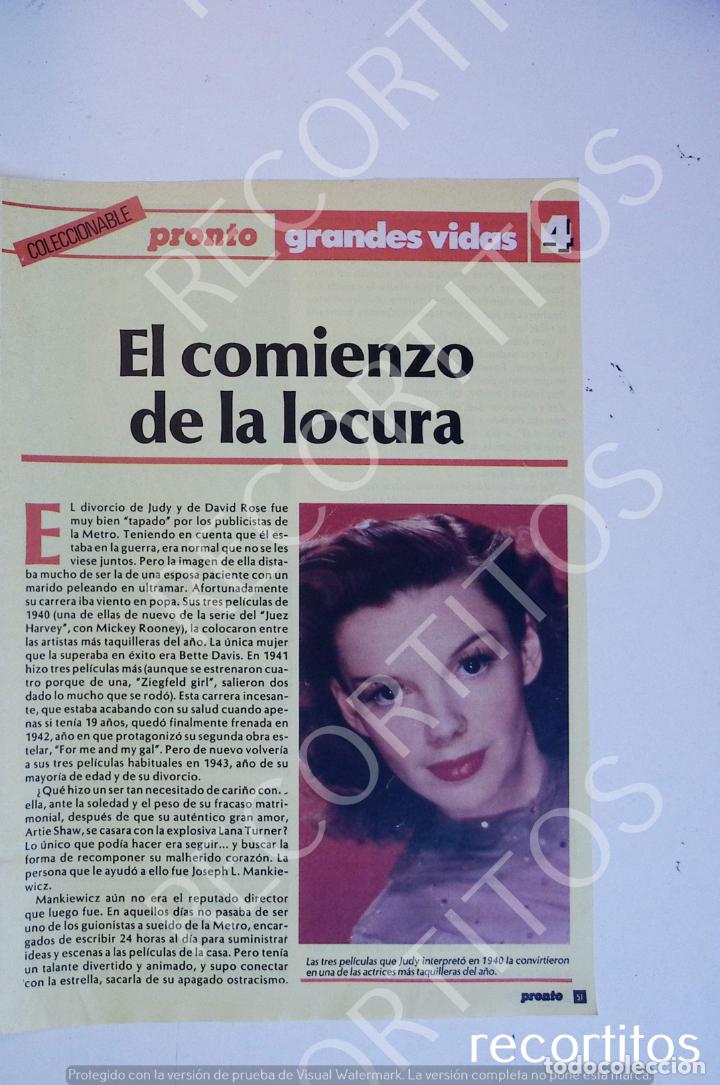 Coleccionismo de Revistas y Peri&oacute;dicos: JUDY GARLAND GRANDES VIDAS CAPITULO 4
