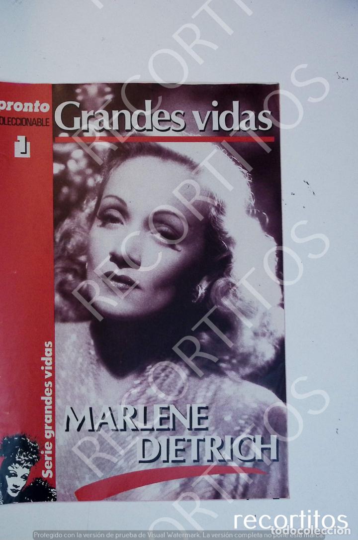Coleccionismo de Revistas y Peri&oacute;dicos: MARLENE DIETRICH GRANDES VIDAS CAPITULO 1