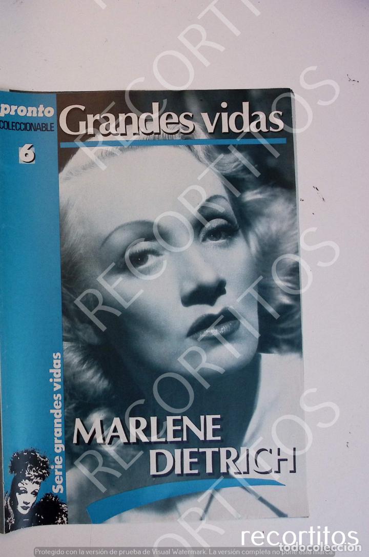 Coleccionismo de Revistas y Peri&oacute;dicos: MARLENE DIETRICH GRANDES VIDAS CAPITULO 6
