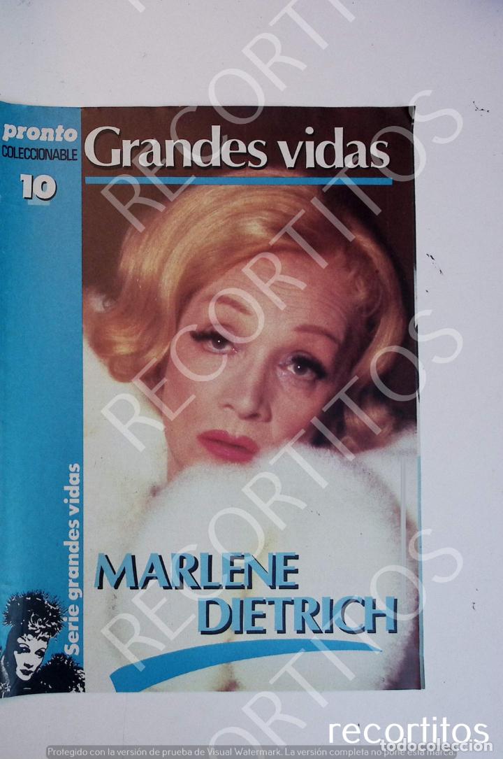 Coleccionismo de Revistas y Peri&oacute;dicos: MARLENE DIETRICH GRANDES VIDAS CAPITULO 10