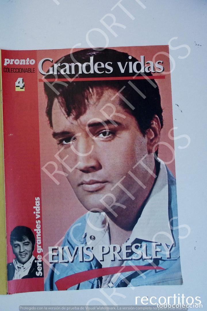 Coleccionismo de revistas y peri&oacute;dicos: ELVIS PRESLEY GRANDES VIDAS CAPITULO 4