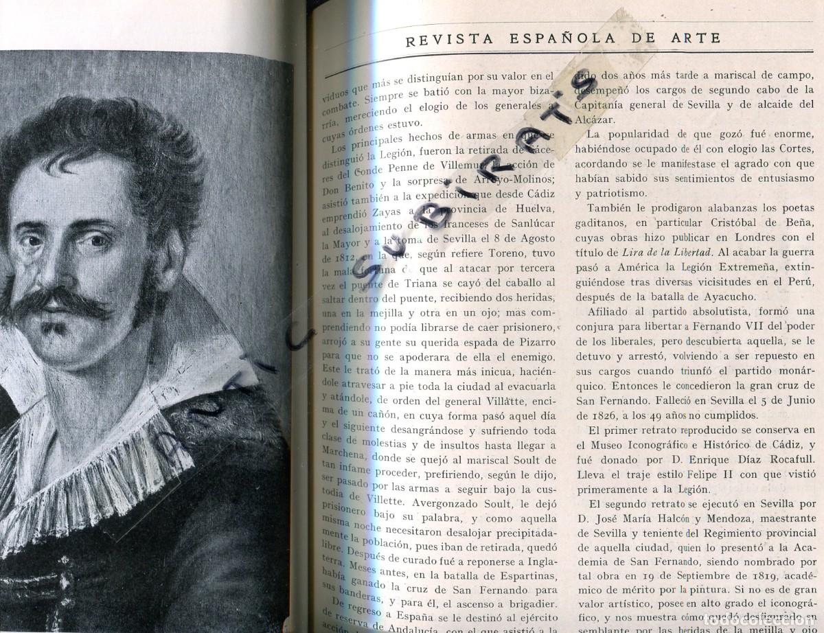 Coleccionismo de Revistas y Peri&oacute;dicos: REVISTA A&Ntilde;O 1935 DOWNIE GUERRA DE LA INDEPENDENCIA EN DON BENITO ARROYO MOLINOS ZAYAS VERA