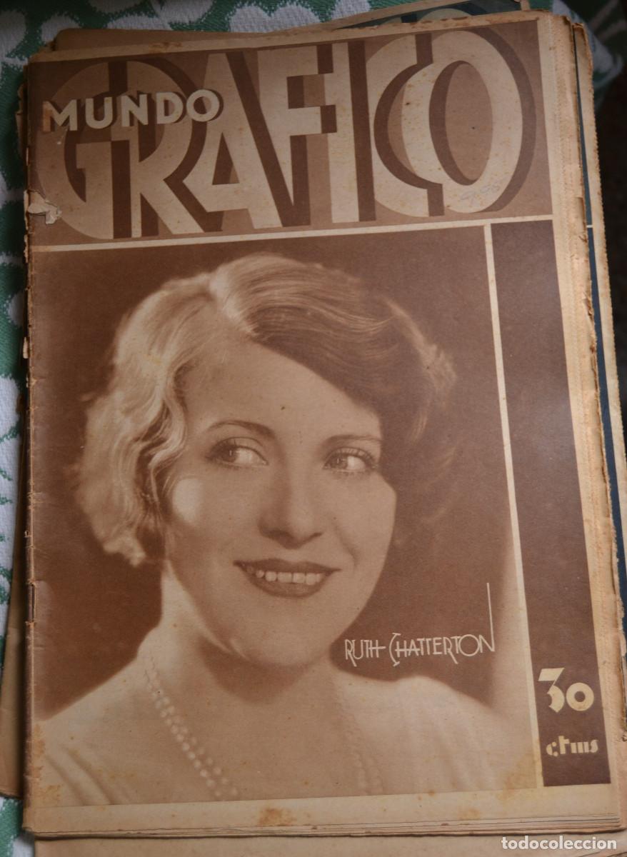 Coleccionismo de Revistas y Peri&oacute;dicos: MUNDO GR&Aacute;FICO: N&ordm; 995 (26-11-30). Reportajes. Los amores del presidente Harding y la quiebra del ex
