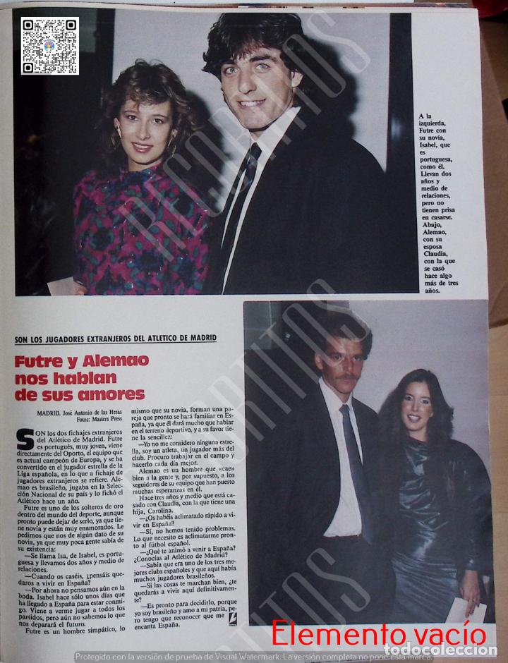 Coleccionismo de Revistas y Peri&oacute;dicos: futre alemano atletico de madrid