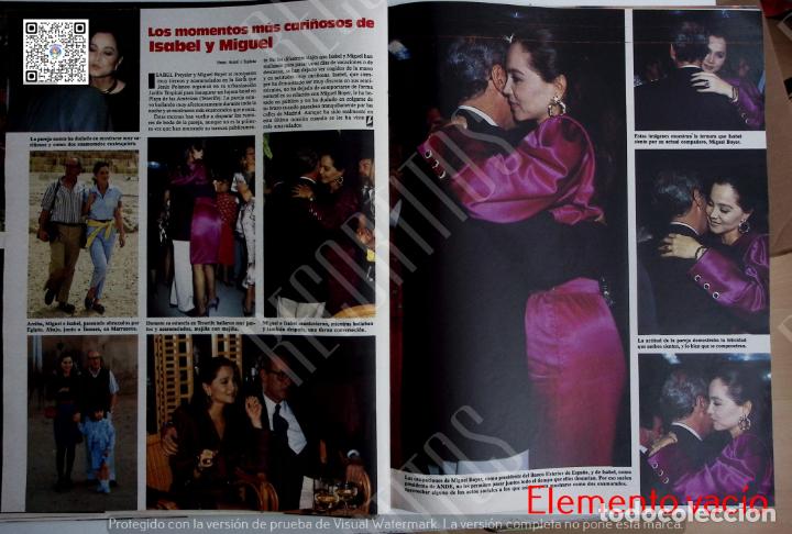 Coleccionismo de Revistas y Peri&oacute;dicos: ISABEL PREYSLER MIGUEL BOYER BAILE