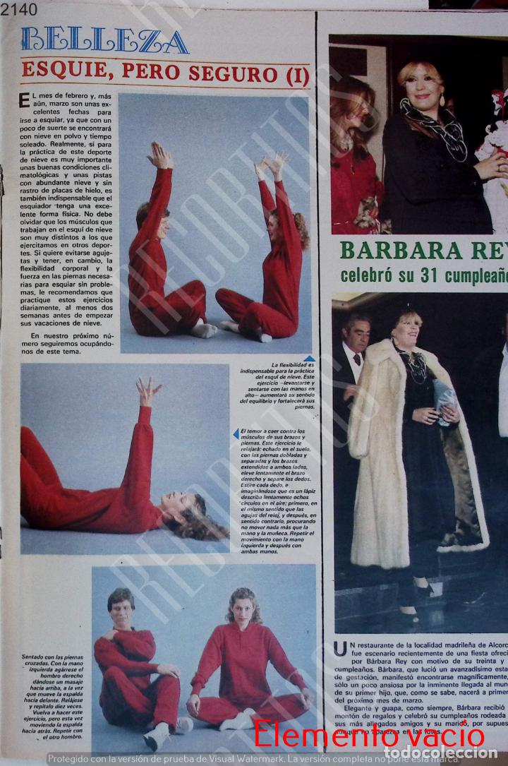 Coleccionismo de revistas y peri&oacute;dicos: BARBARA REY