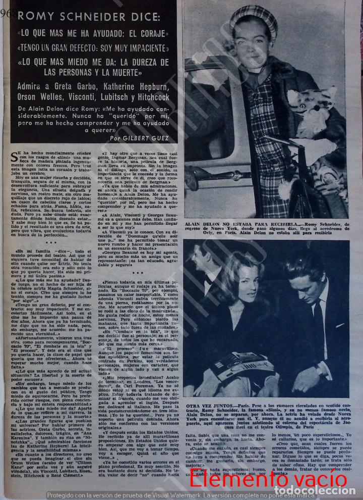 Coleccionismo de Revistas y Peri&oacute;dicos: romy schneider alain delon