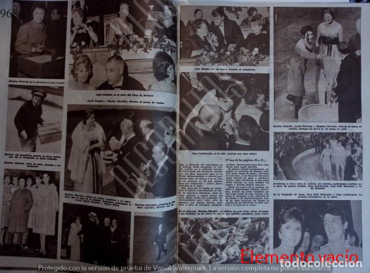 Coleccionismo de Revistas y Peri&oacute;dicos: MARLENE DIETRICH LOUIS DE FUNES GINA LOLLOBRIGIDA LUIS INGRID BERGMAN MAURICE CHEVALIER