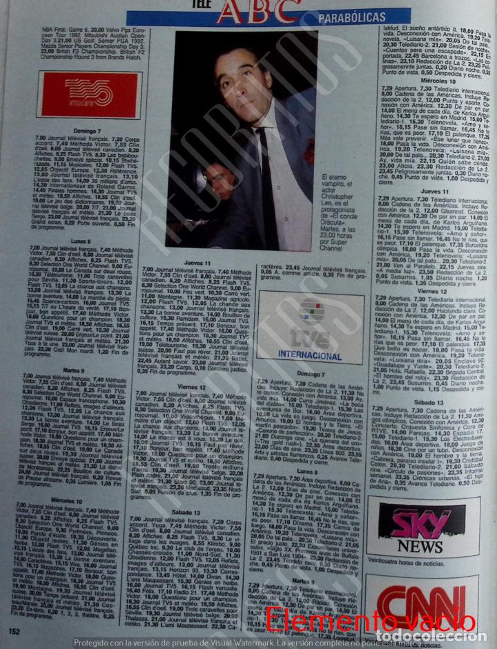 Coleccionismo de revistas y peri&oacute;dicos: christopher lee dracula - Foto 1