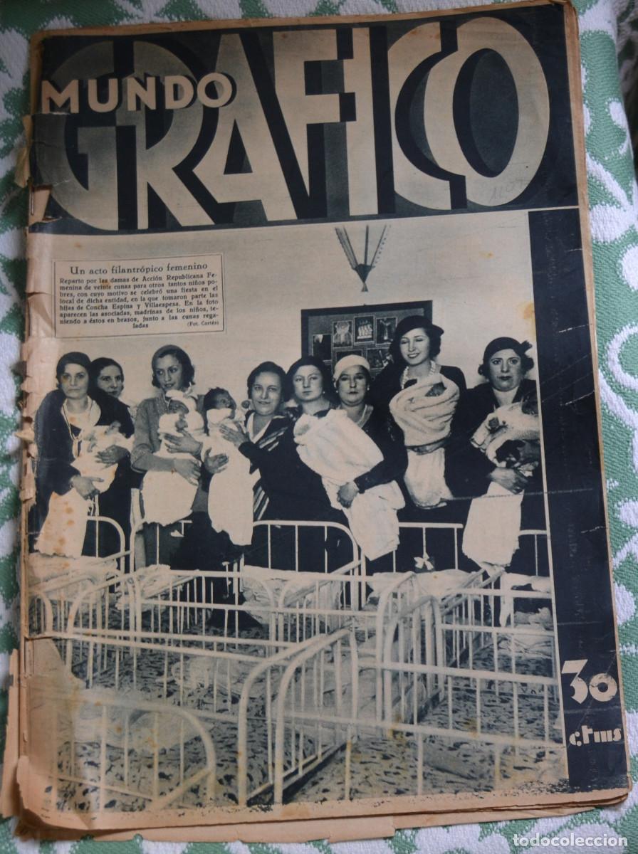 Coleccionismo de Revistas y Peri&oacute;dicos: MUNDO GR&Aacute;FICO: n&ordm; 1004 (28-1-31). Reportajes. Peregrinaciones La isla del amor y de la Esperanza. Re