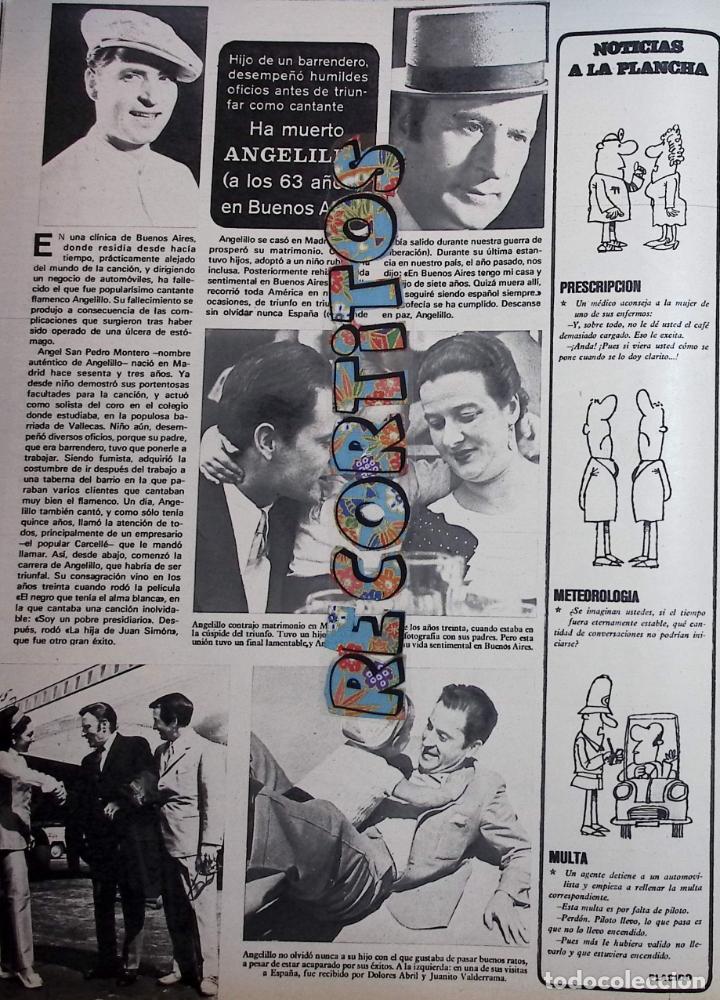 Coleccionismo de Revistas y Peri&oacute;dicos: angelillo juanito valderrama dolores abril