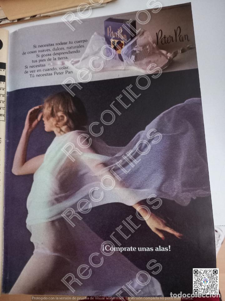 Coleccionismo de Revistas y Peri&oacute;dicos: ANUNCIO LENCERIA PETER PAN