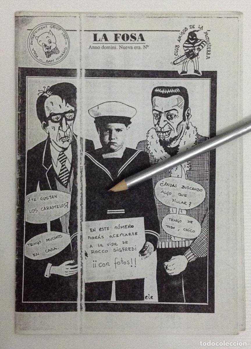 Collection Magazines and Newspapers: La fosa fanzine neur&oacute;tico 1996 Rocco Siffredi
