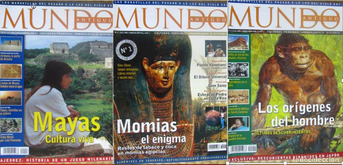 Coleccionismo de Revistas y Peri&oacute;dicos: Lote Revistas Mundo Antiguo Historia Arqueologia