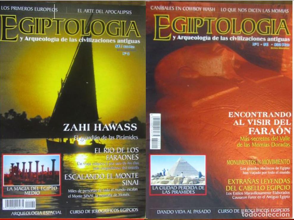 Coleccionismo de Revistas y Peri&oacute;dicos: Lote Revista Egiptologia y Arqueologia de las Civilizaciones Antiguas