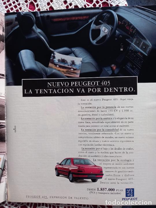 Coleccionismo de Revistas y Peri&oacute;dicos: anuncio PEUGEOT 405