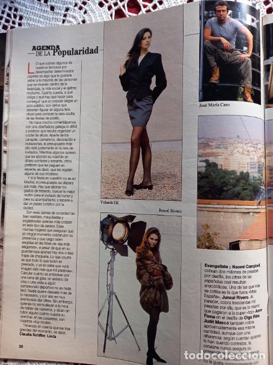 Coleccionismo de Revistas y Peri&oacute;dicos: JUNCAL RIVERO MISS ESPA&Ntilde;A YOLANDA GIL JOSE MARIA CANO MECANO SOLO FOTO SIN ARTICULO
