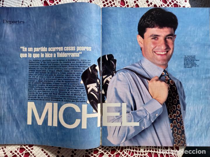 Collezionismo di Riviste e Giornali: MICHEL REAL MADRID