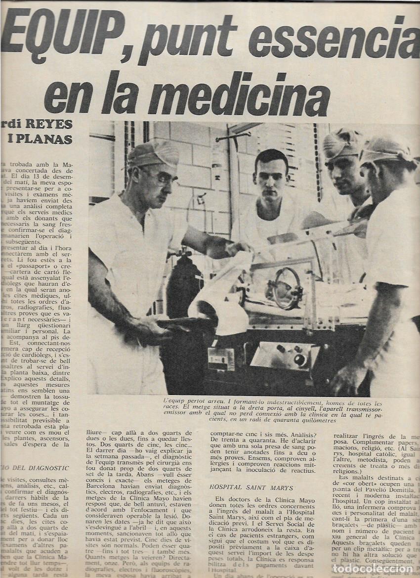 Collection Magazines and Newspapers: 1968 CEREBRINO MANDRI VIC MERCAT DEL RAM MEDICINA CLINICA MAYO HOSPITAL SAINT MARYS VALENCIA MUSEOS