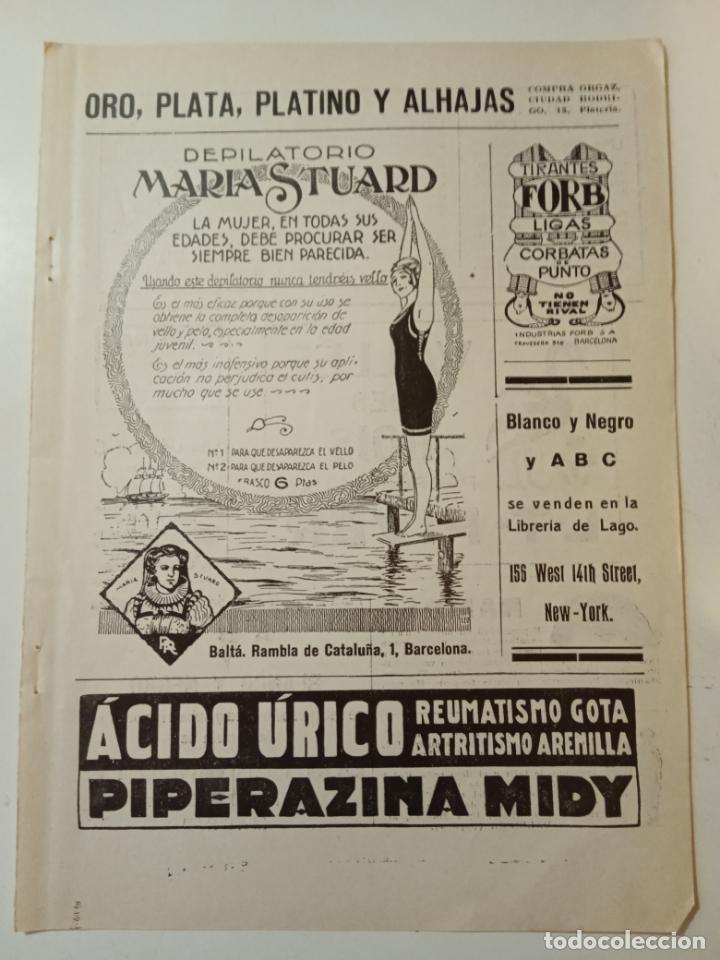 Collezionismo di Riviste e Giornali: PIPERAZINA MIDY Y OTROS - PUBLICIDAD EN HOJA SUELTA DE ANTIGUA REVISTA - 25 X 18 cm.