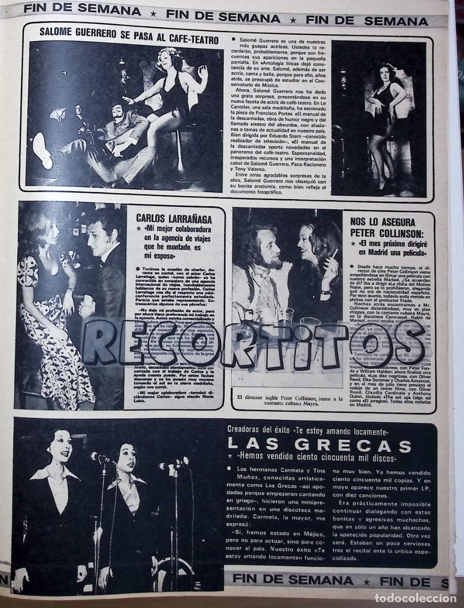 Collectionnisme de Revues et Journaux: las grecas salome carlos larra&ntilde;aga peter collinson mayra gomez kemp