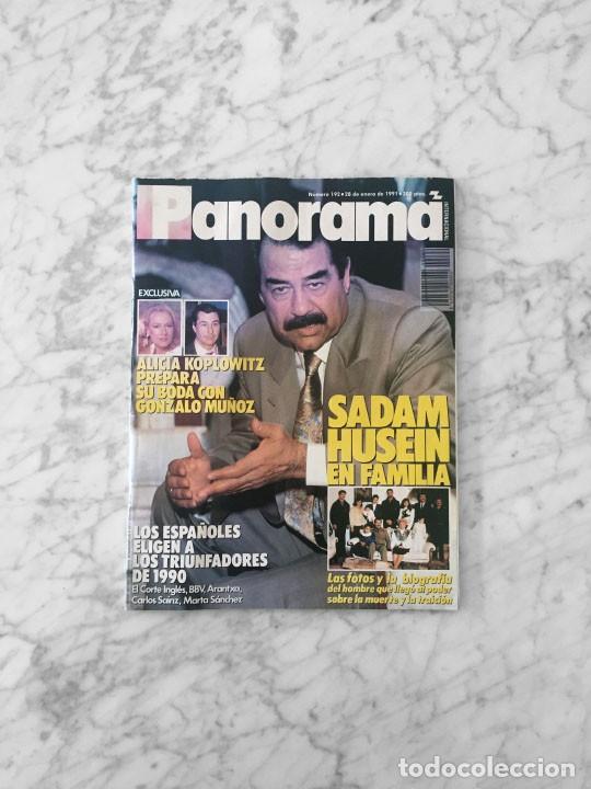 Coleccionismo de revistas y peri&oacute;dicos: PANORAMA - 1991 - SADAM HUSEIN, IVANA TRUMP, ALICIA KOPLOWITZ, MYRIAM ROMERO, ROBERTO CARLOS
