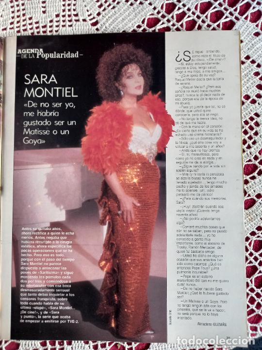 Coleccionismo de revistas y peri&oacute;dicos: sara montiel