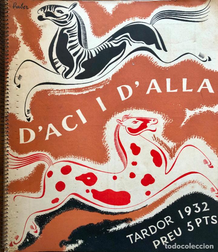 Coleccionismo de revistas y peri&oacute;dicos: D'AC&Iacute; I D'ALL&Agrave;. TARDOR, 1932. MAGAZINE EN CATALAN.