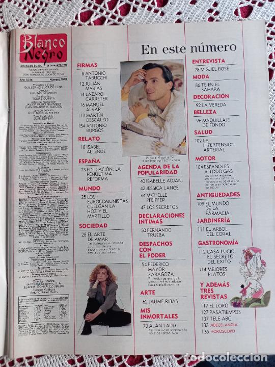 Coleccionismo de Revistas y Peri&oacute;dicos: michelle pfeiffer miguel bose
